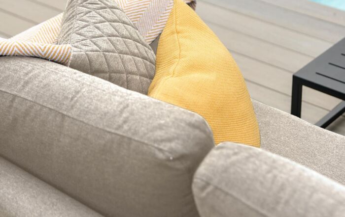 Maze Pulse Chaise Garden Sofa - Oatmeal