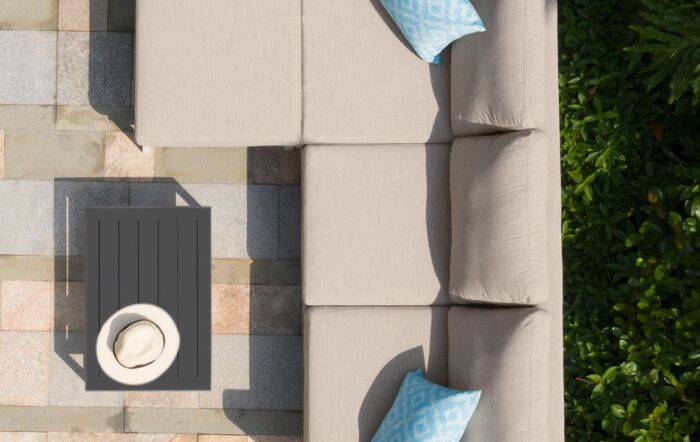 Maze Pulse Chaise Garden Sofa - Oatmeal