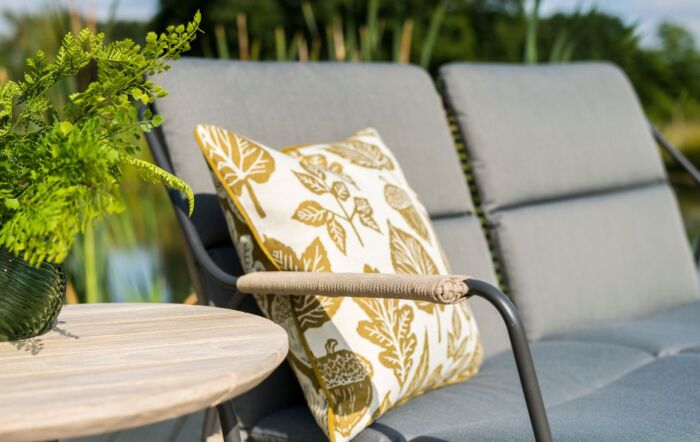 4 Seasons Outdoor Scandic Garden Rope Lounge Bench