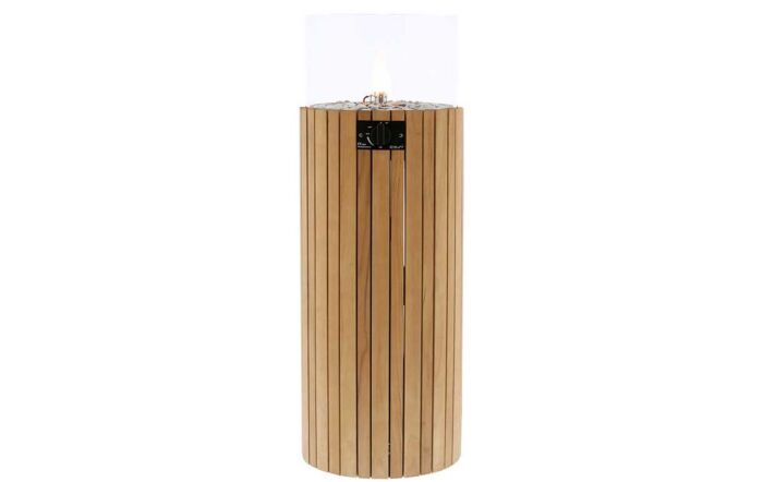 Pacific Lifestyle Teak Cosiscoop Pillar Fire Lantern