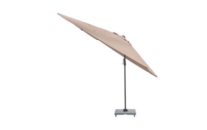 Platinum Voyager T2 2.7mt Taupe Parasol With 90kg Wheeled Base