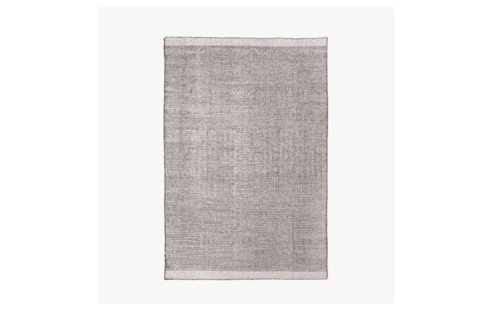 Pacific Lifestyle Indoor And Outdoor Graphite And White Rug