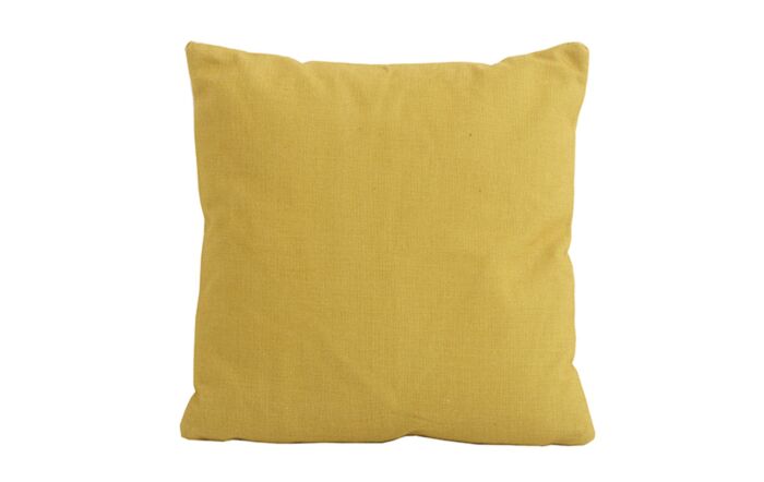 Bramblecrest Square Yellow Scatter Cushion