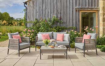 Mauritius Two Seat Sofa Set